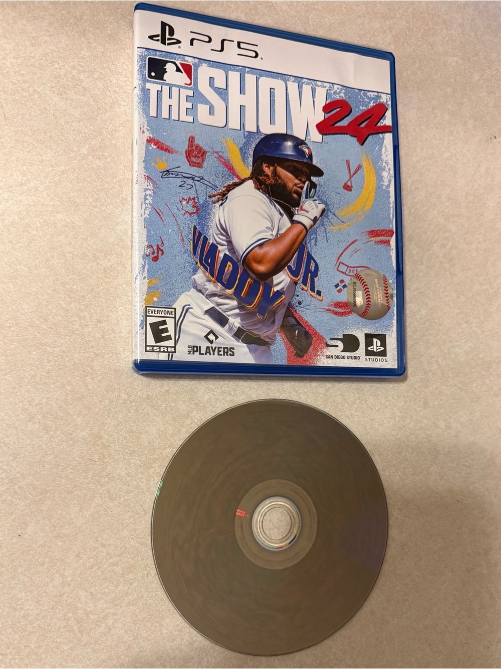 Sony PS5 MLB The Show 24 Video Game - Blue & White Cover